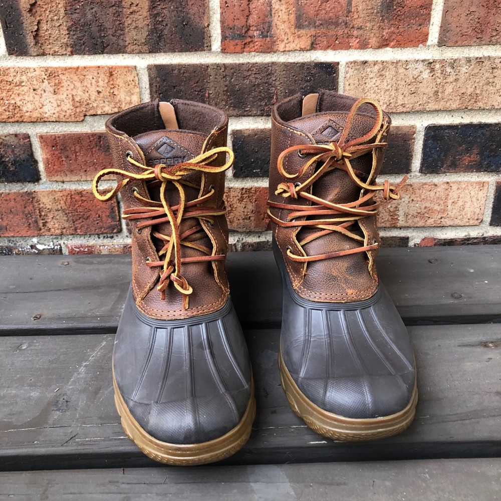 Sperry Leather Duck Boots